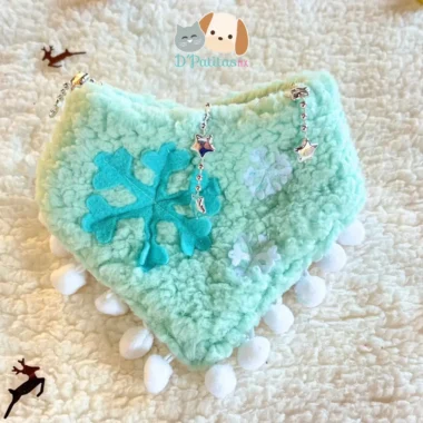 Bandana Copos de Nieve