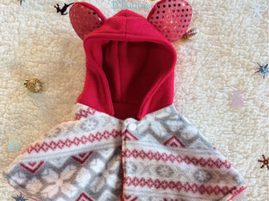 Capa Osito Navideño