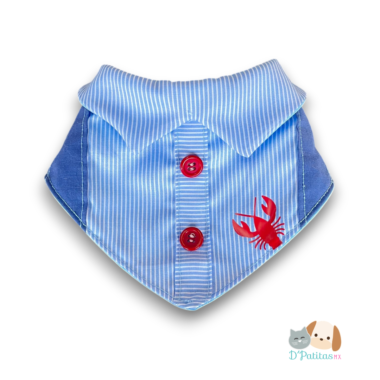 Bandana Ocean Avenue para Perro y Gato | Hamptons Pet Club by D'Patitas