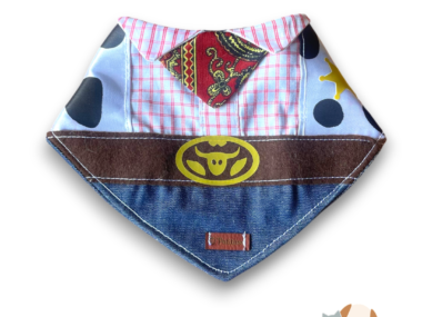 Bandana Woody para Perro y Gato | Inspirada en el Vaquero Favorito by D'Patitas
